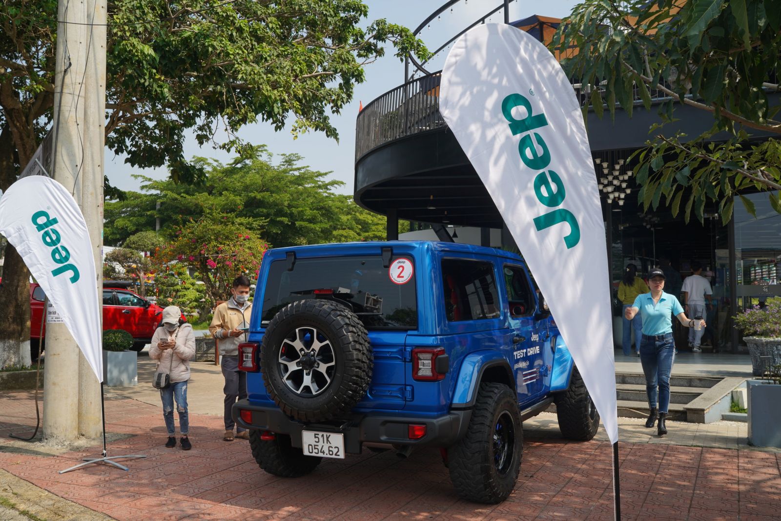 Cờ phướn logo Jeep