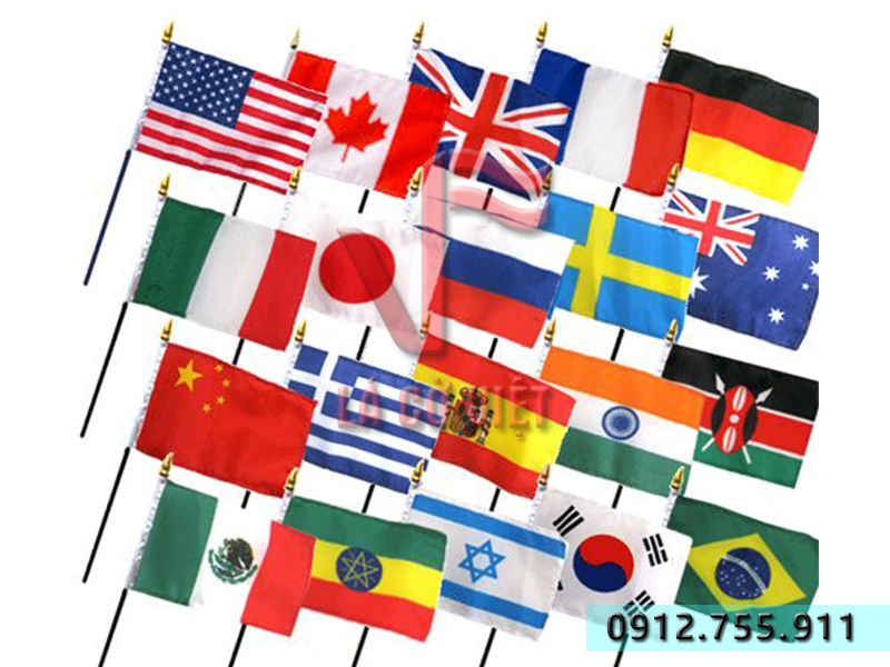 Cờ cầm tay các nước