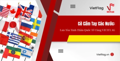 cờ cầm tay các nước