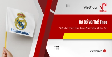 cờ cổ vũ thể thao