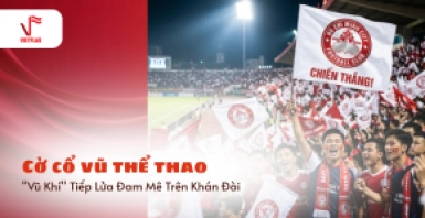 cờ cổ vũ thể thao