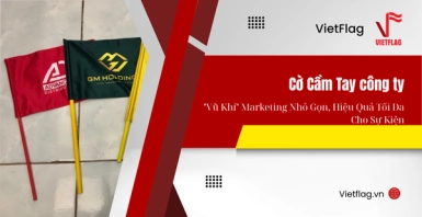 cờ công ty cầm tay