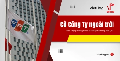 cờ công ty ngoài trời