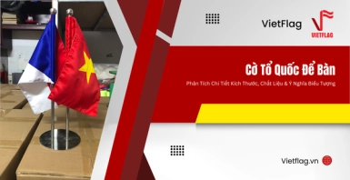 cờ tổ quốc để bàn