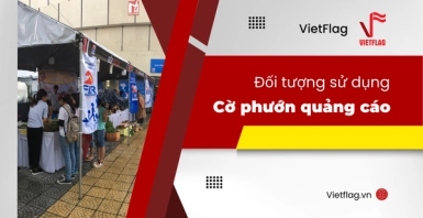 đối tượng sử dụng cờ phướn quảng cáo