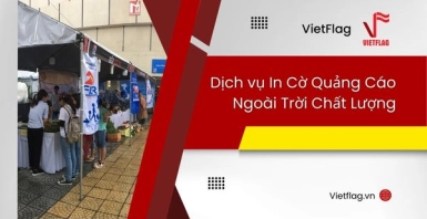 In Cờ Quảng Cáo Ngoài Trời