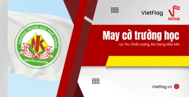 may cờ trường học