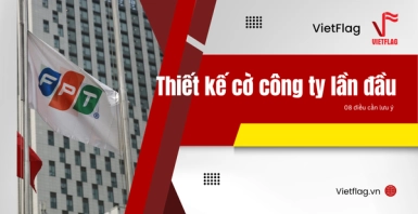 thiết kế cờ công ty