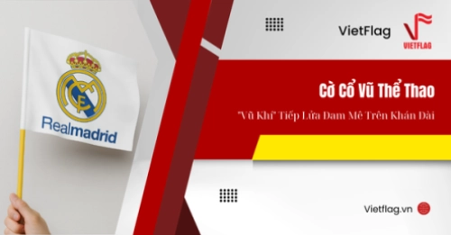cờ cổ vũ thể thao