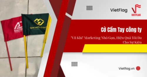 cờ công ty cầm tay