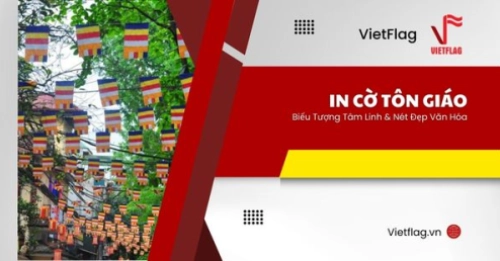 cờ Phật giáo, in cờ Phật giáo, cờ Công giáo, in cờ Công giáo, cờ Thiên Chúa giáo