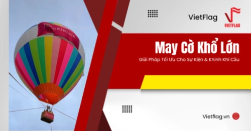 may cờ khổ lớn