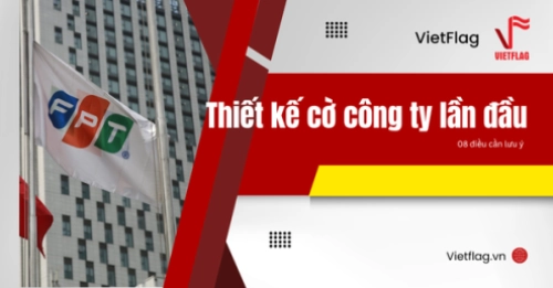 thiết kế cờ công ty