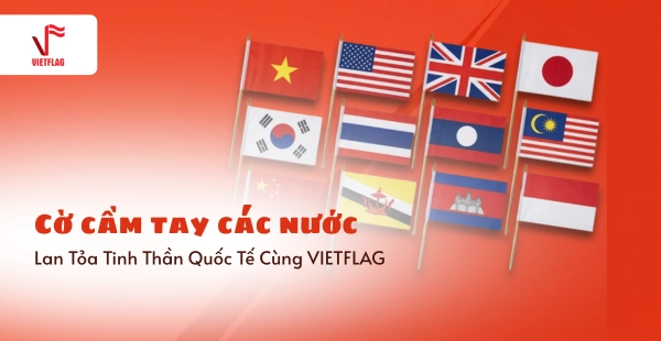 cờ cầm tay các nước