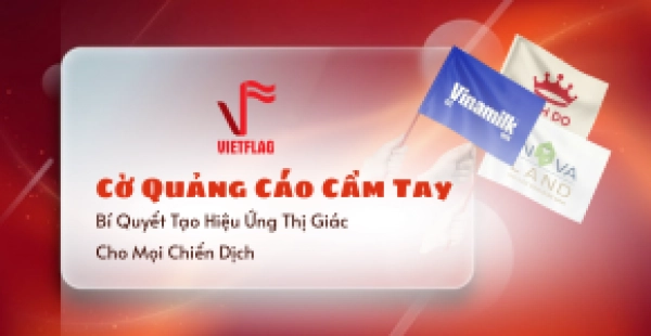 Cờ quảng cáo cầm tay