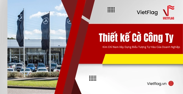thiết kế cờ công ty