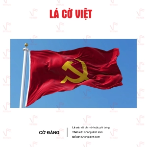 Cờ đảng, May cờ đảng