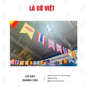 Cờ Dây Quảng Cáo
