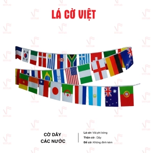 Cờ Dây Quốc Gia Các Nước