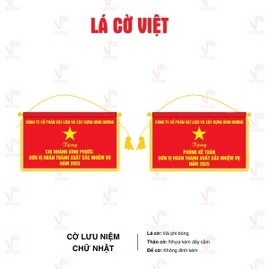 Cờ Lưu Niệm Chữ Nhật