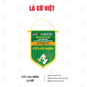 Cờ Lưu Niệm Lá Đề